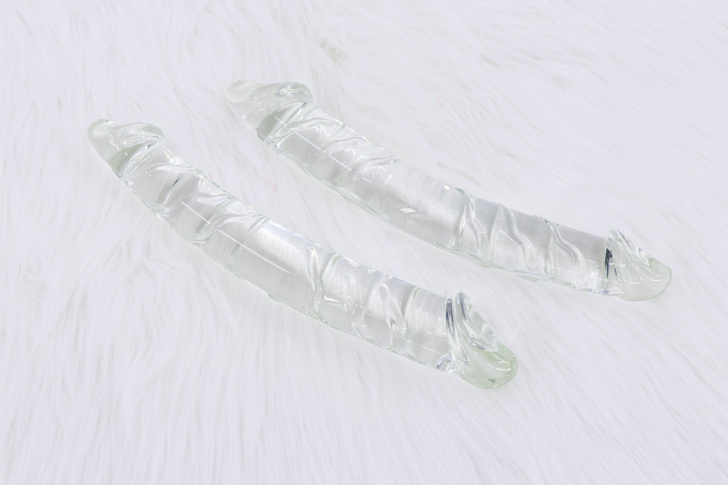 Double Trouble Dual Ended Glass Dildo