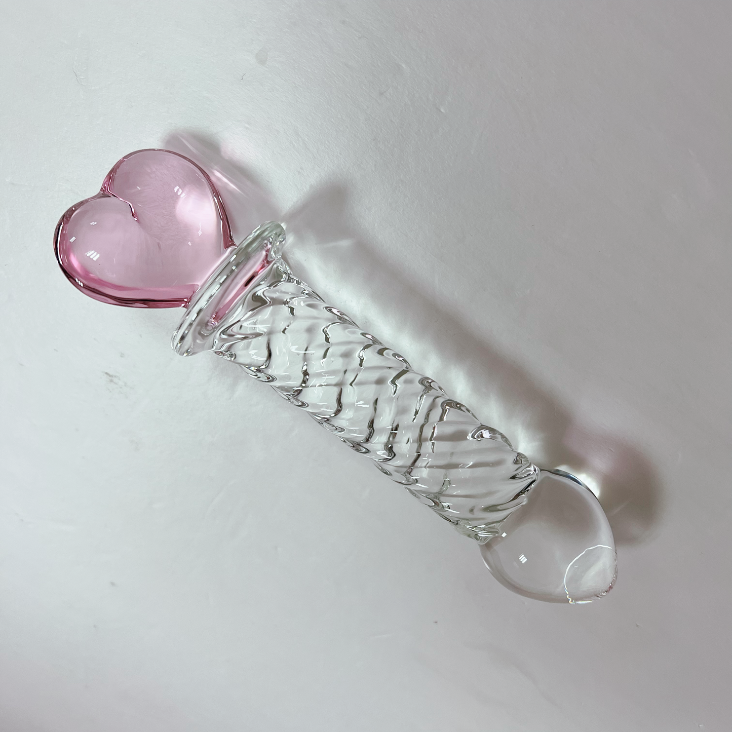 Electra Heart Glass Dildo