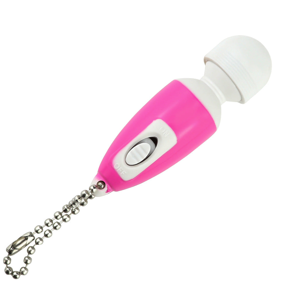 Mini Wand Vibrator Keychain