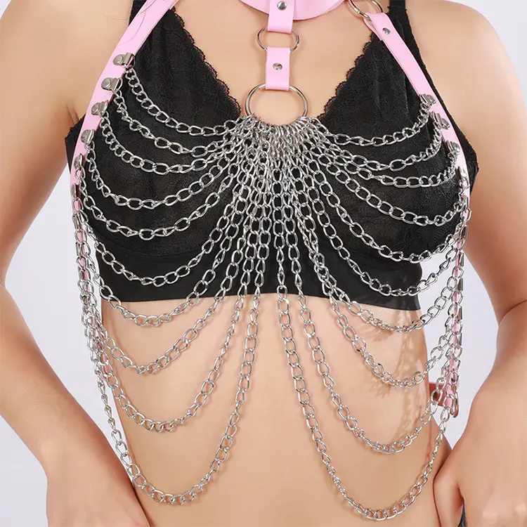 Candice Chains Harness Top