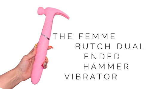 a vibrator shaped like a hammer, how discreet is that?! 