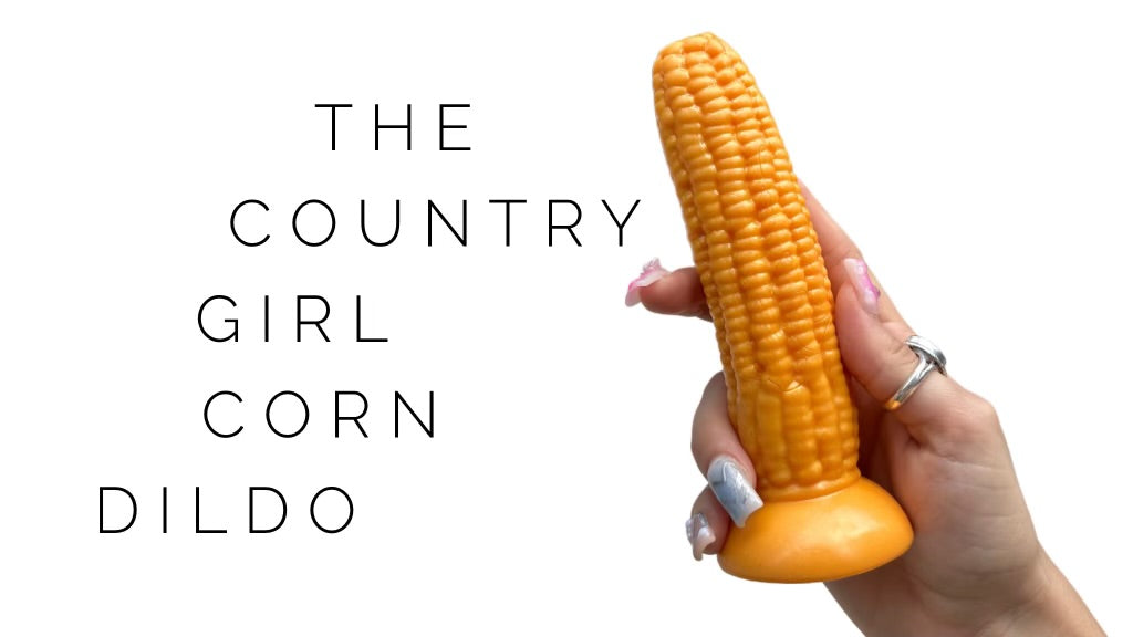 immerse yourself in an adventure of pleasure with the Country Girl Corn Dildo