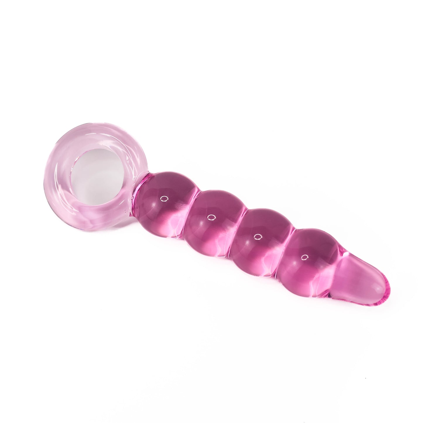 Bubble Butt Glass Dildo