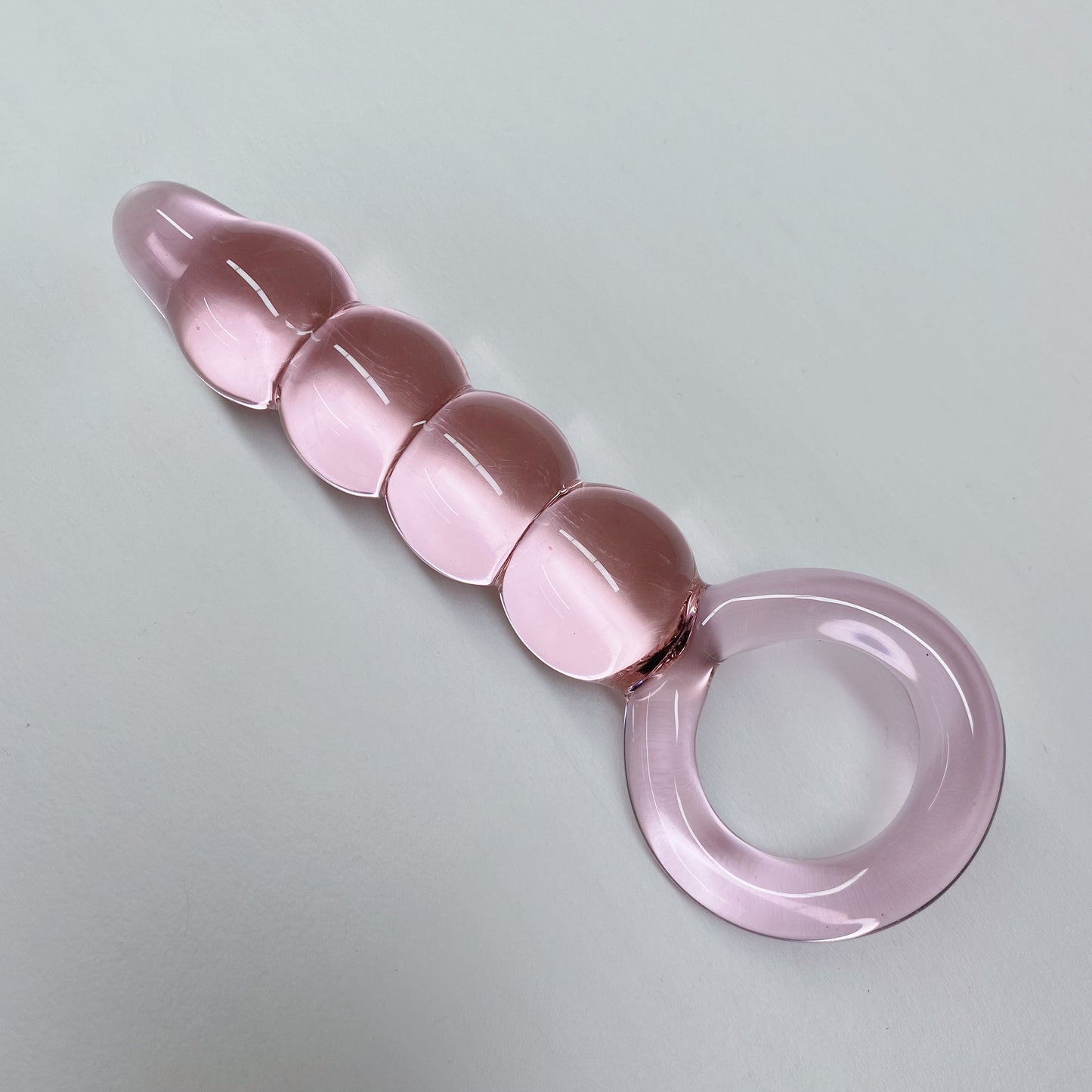 Bubble Butt Glass Dildo