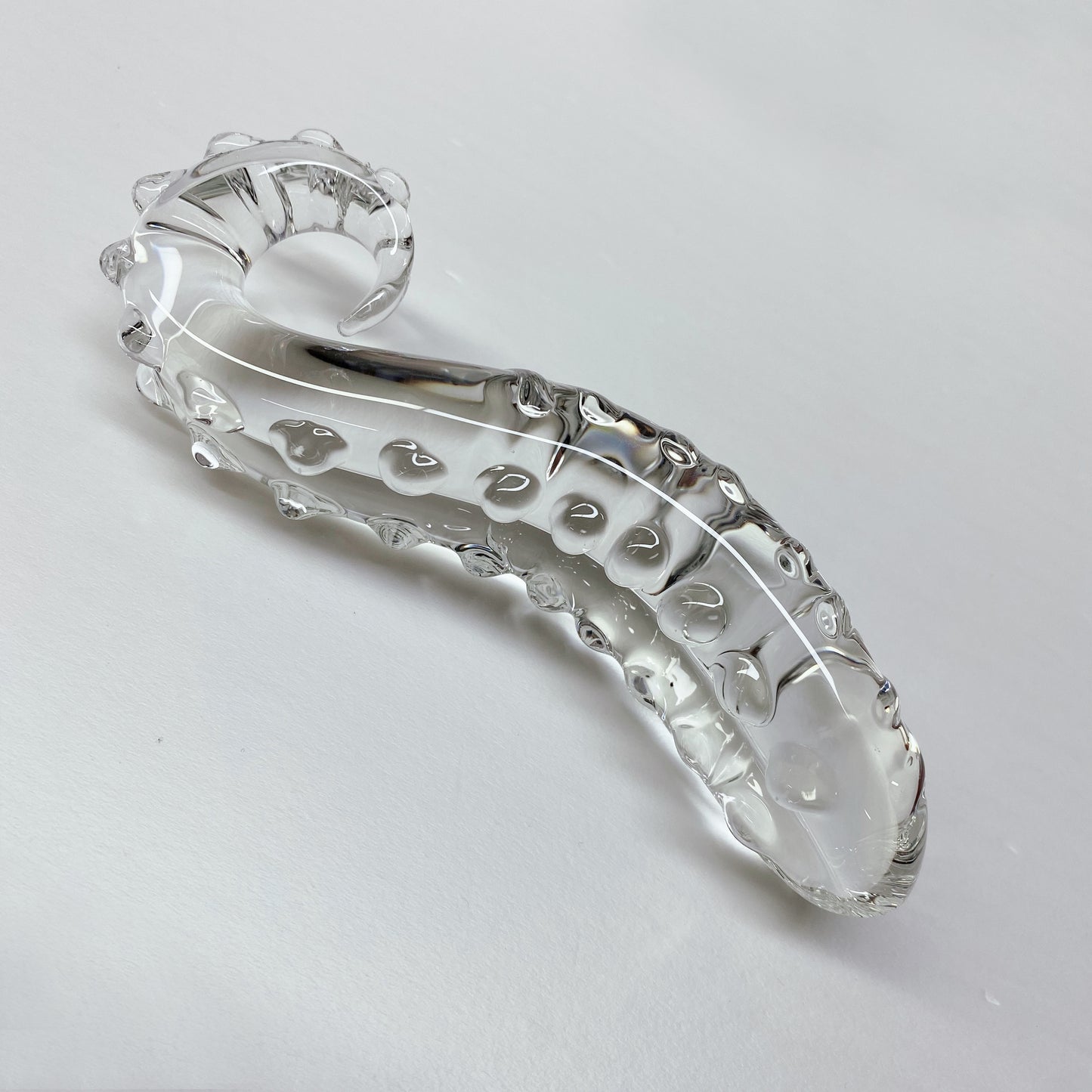 Tentacle Tongue Glass Dildo