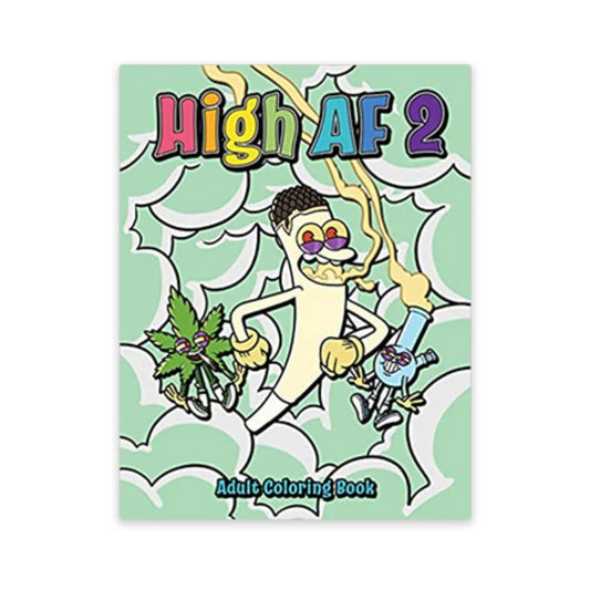 high af 2 - adult coloring book