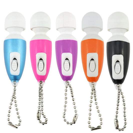 Mini Wand Vibrator Keychain