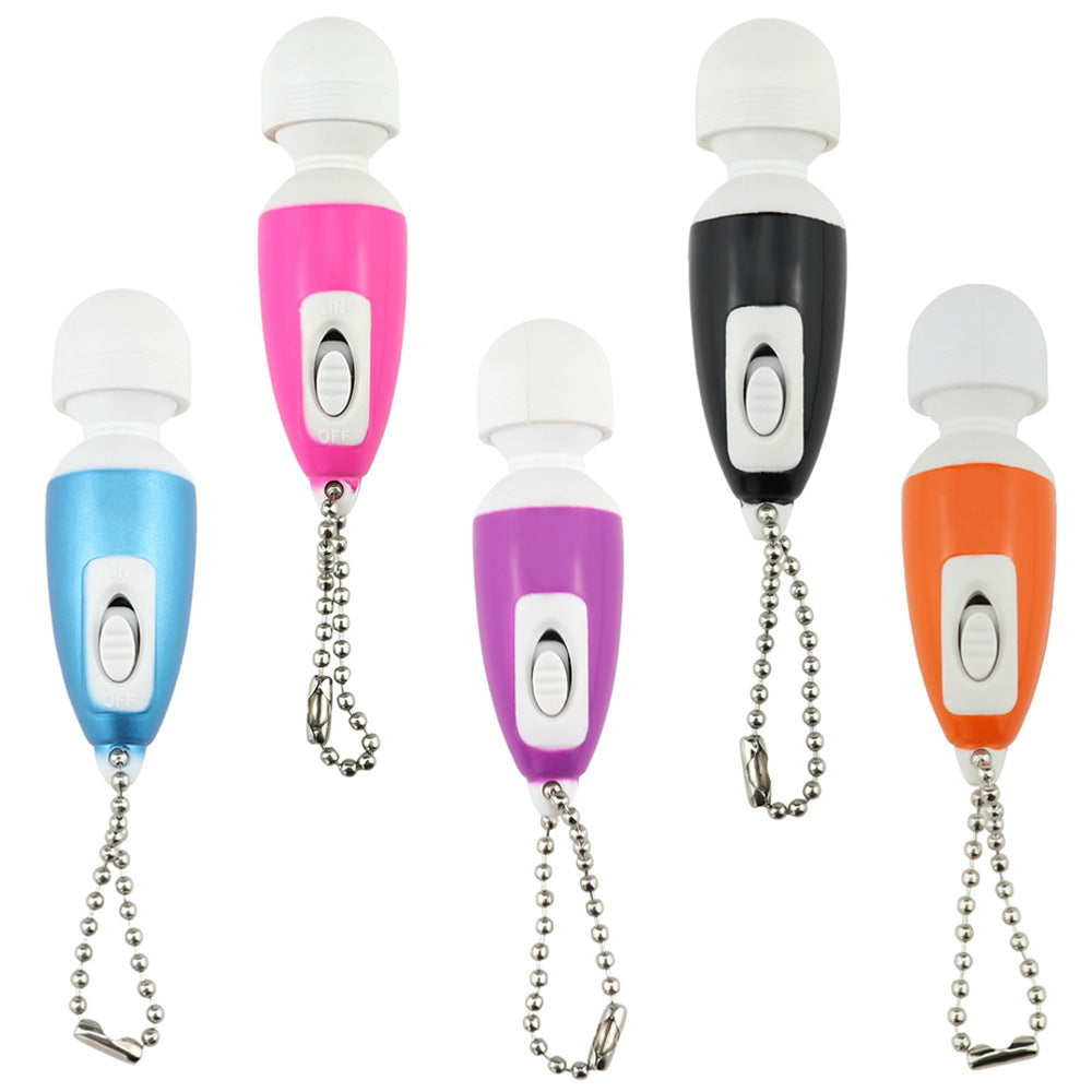 Mini Wand Vibrator Keychain