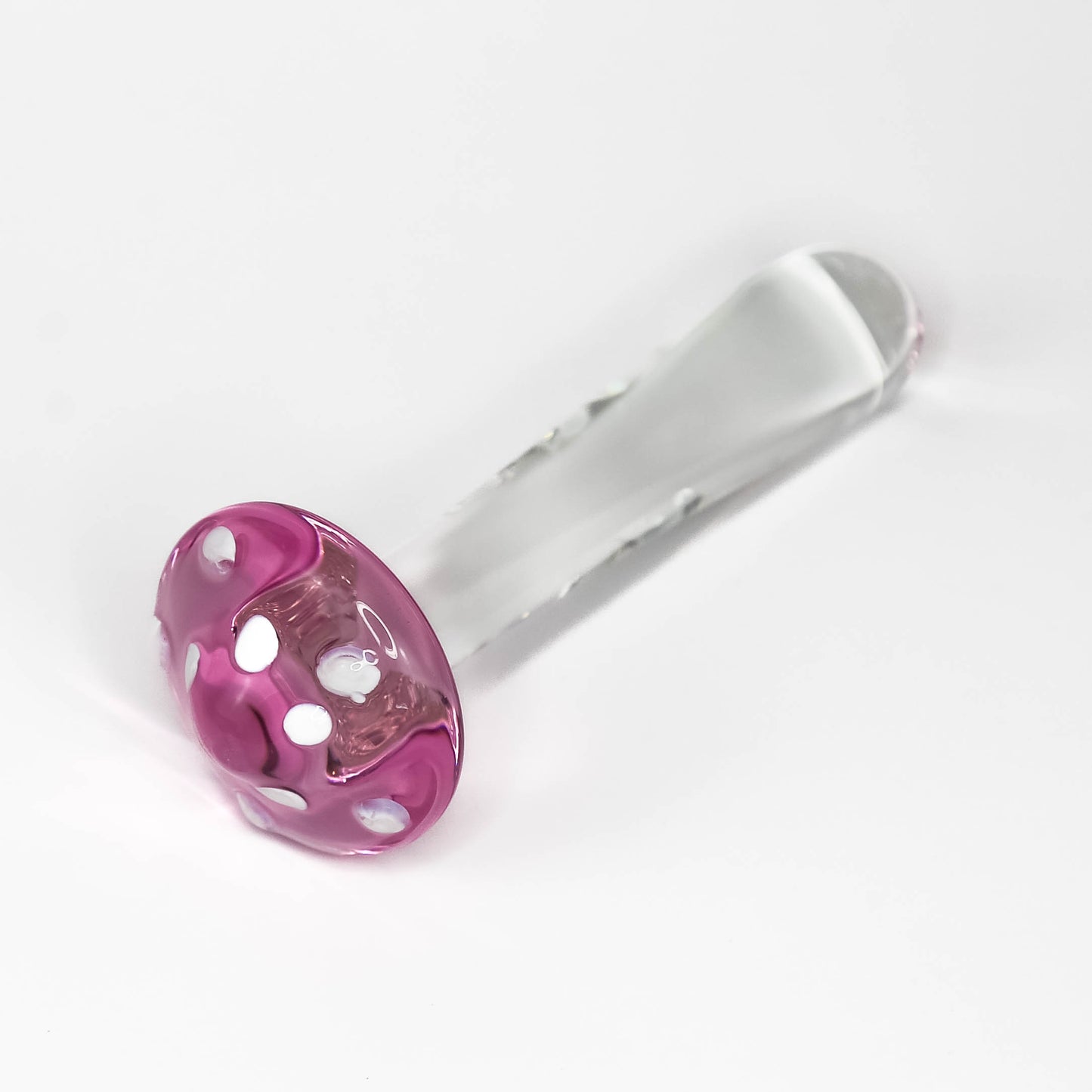 Magic Mushroom Glass Dildo