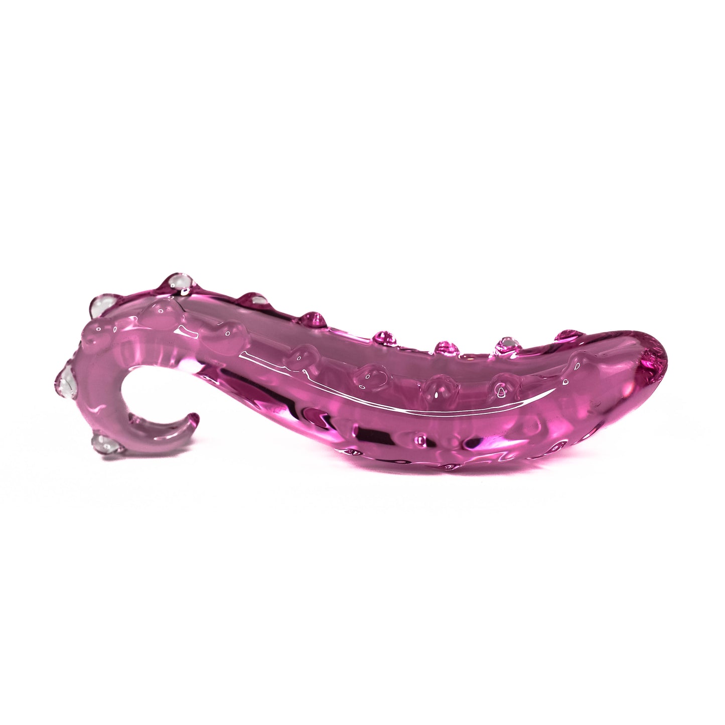 Tentacle Tongue Glass Dildo