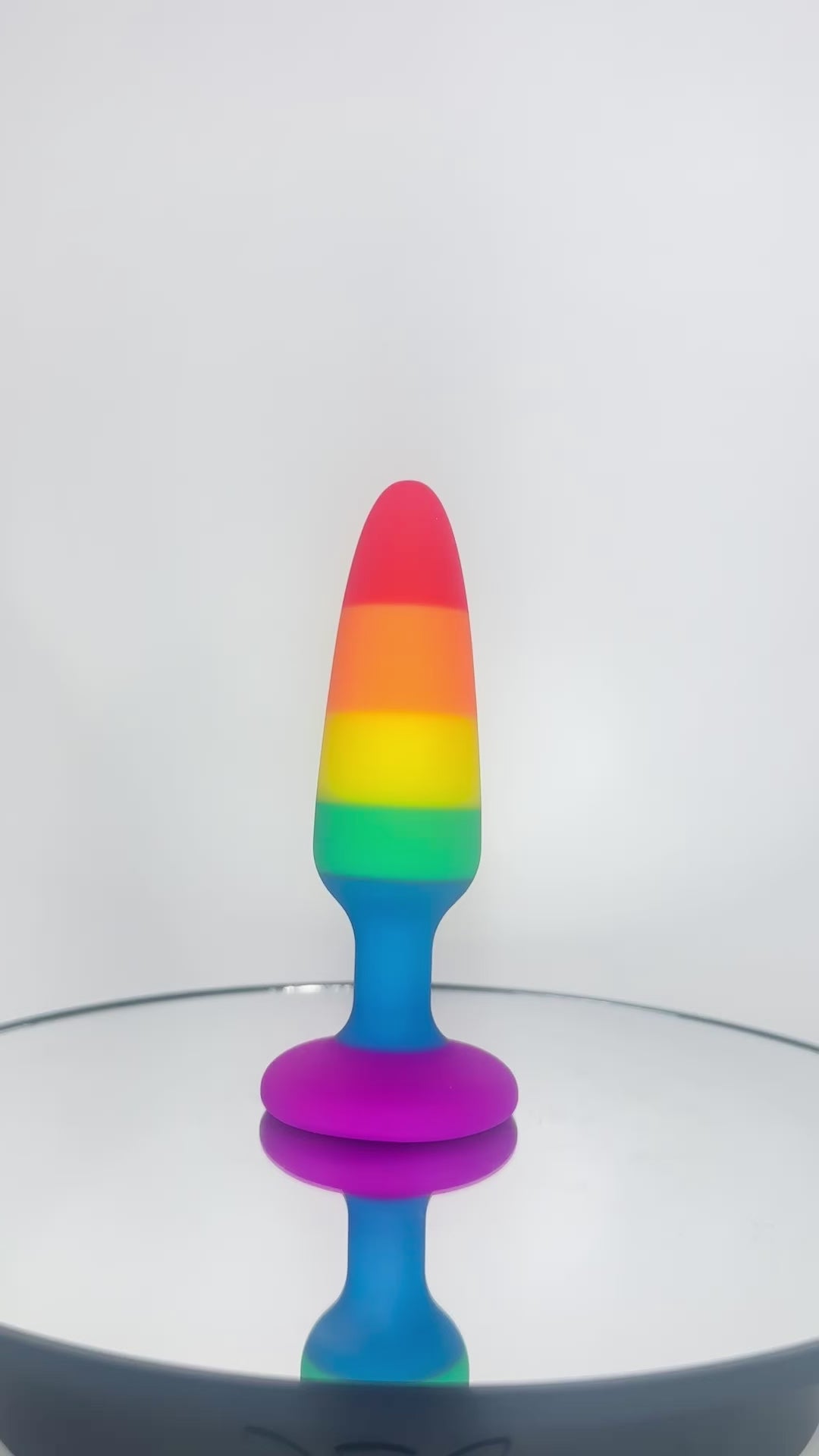 silicone pride butt plug adult toy